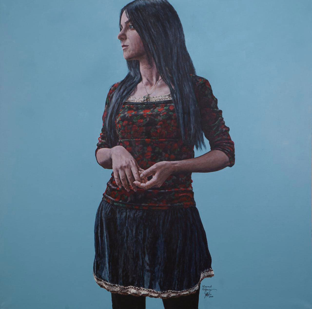  Masoud Keshmiri  Acrylic on Canvas. 120x120cm