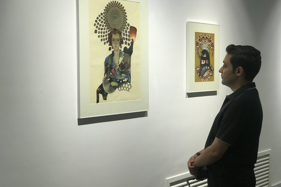 Collage Exhibition By Tala Ranjbaran