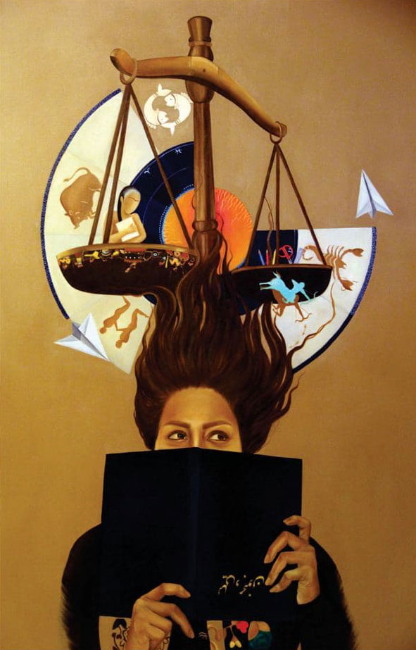 Hooman Derakhshandeh Mehraneha. oil on canvas /100x150  cm /2015