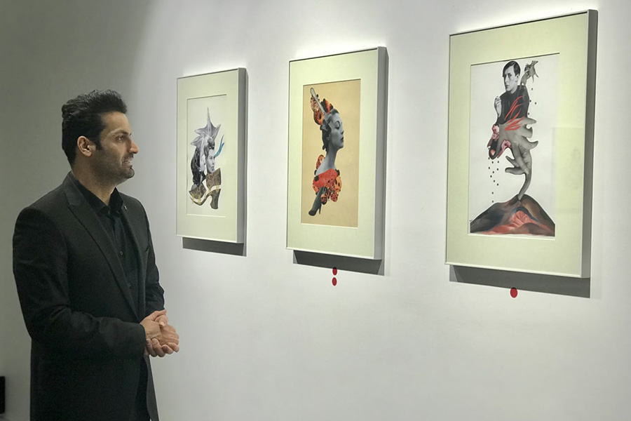 Collage Exhibition By Tala Ranjbaran
