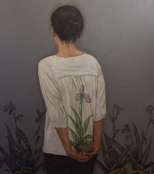 Gol Sang / For colorless pink / Oil & Acrylic on canvas / 92*103 / 2020